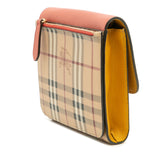 Haymarket Check Coated Canvas and Calfskin Loxley Crossbody